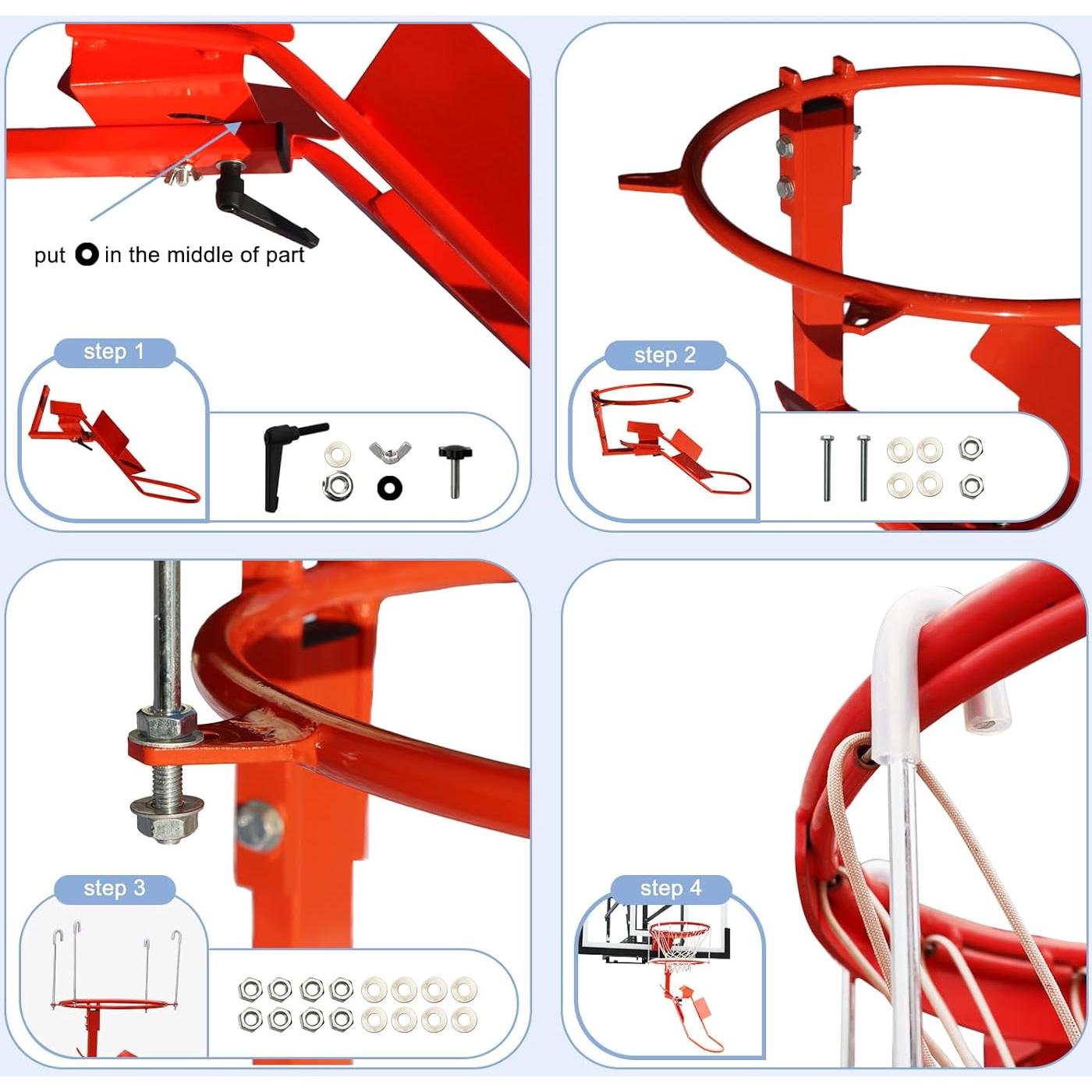 Accesorio de Devolución de Baloncesto ProSlam 18" (45.72 cm) Duradero