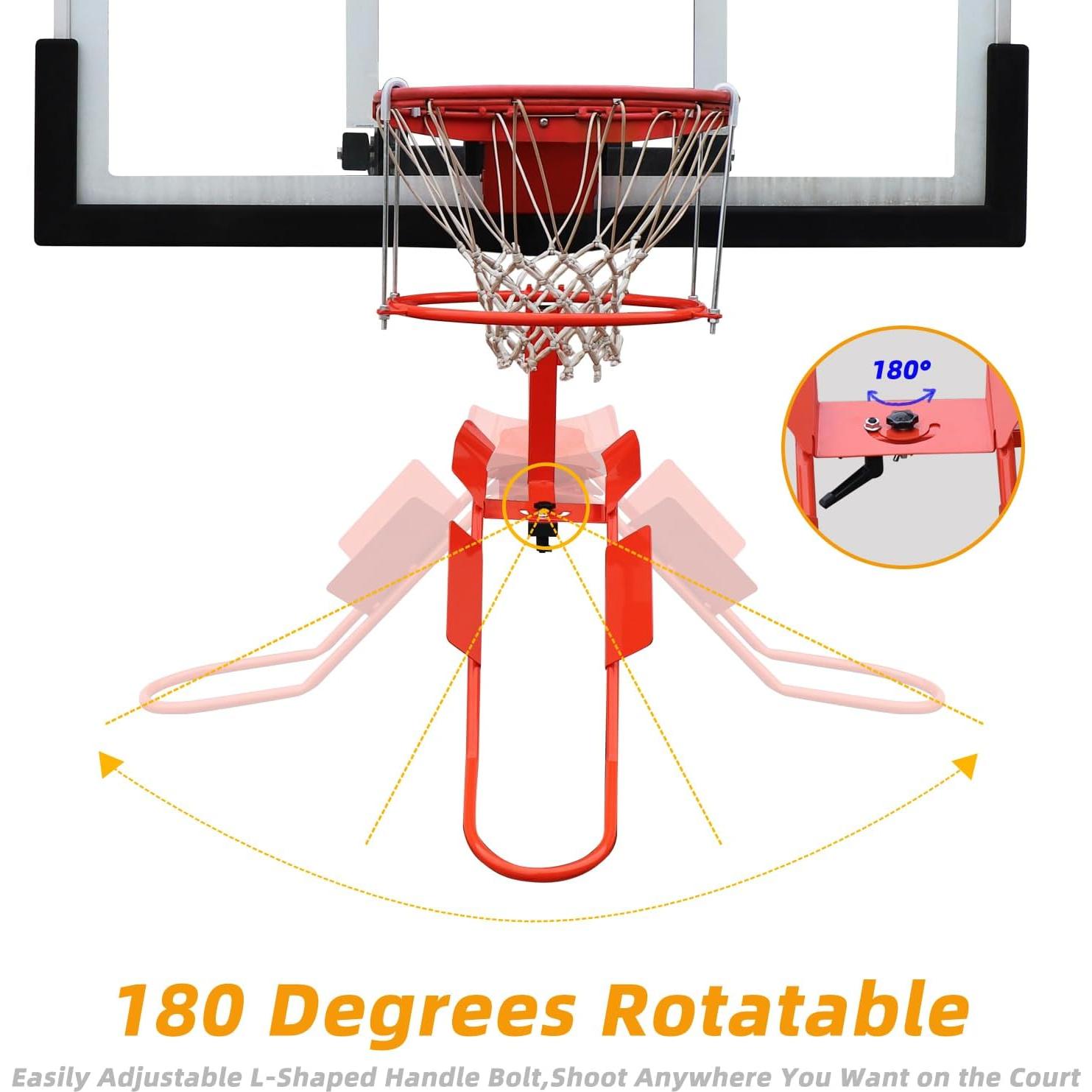 Devolvedor de Baloncesto KATOP Acero 180° para Aro 45.7 cm