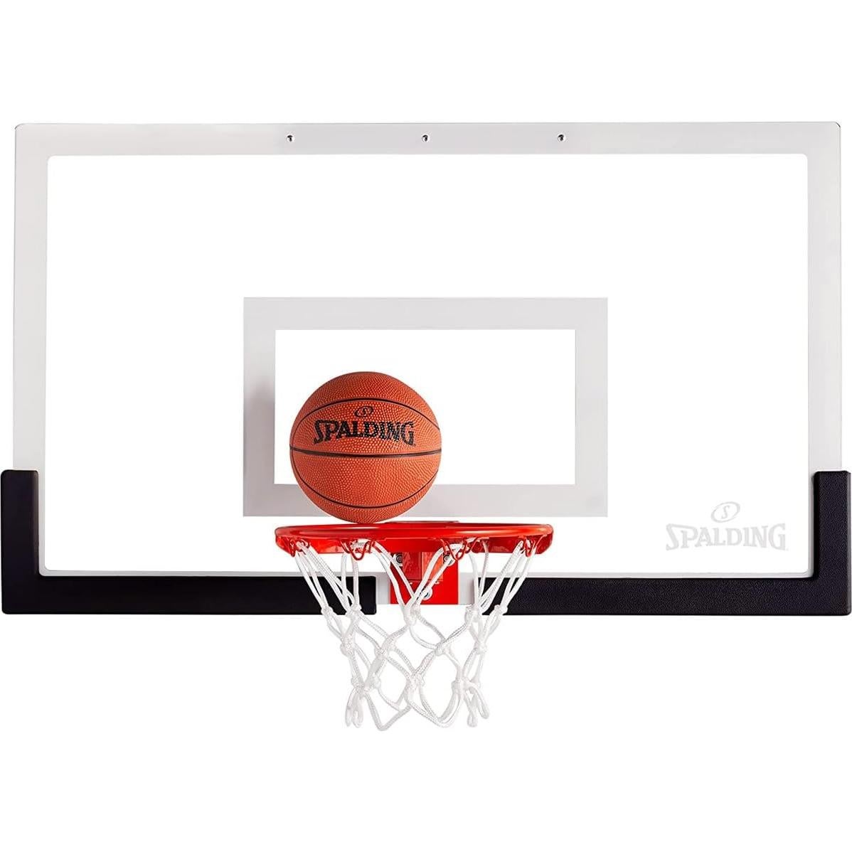 Aro de Baloncesto Mini Spalding Breakaway 180° Sobre Puerta