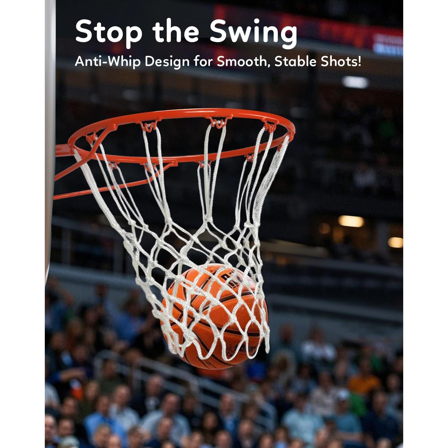 Red de Baloncesto Alta Resistencia ihandiy - 202 g, 12 Asas