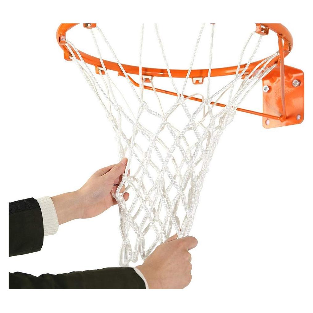 Red de Baloncesto Spring Meow 2024, Alta Resistencia, 12 Lazos