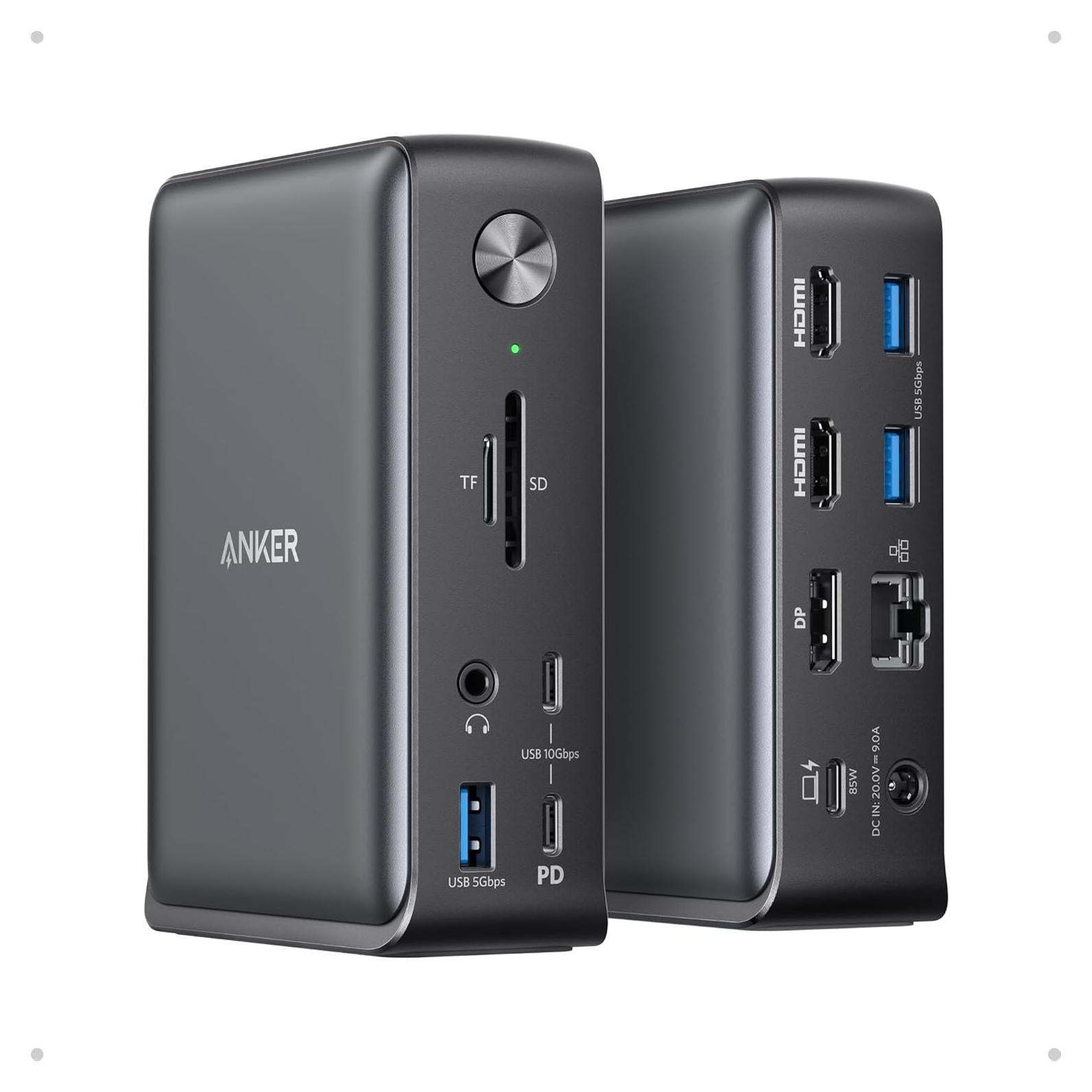 Estación de Acoplamiento Anker 13 en 1 USB-C 4K HDMI