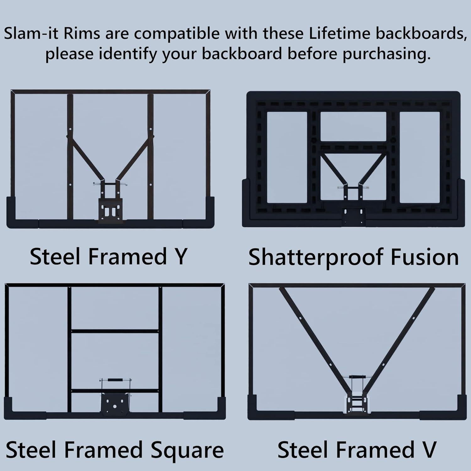 Aro de Baloncesto Slam-It Lifetime 45.72 cm Naranja