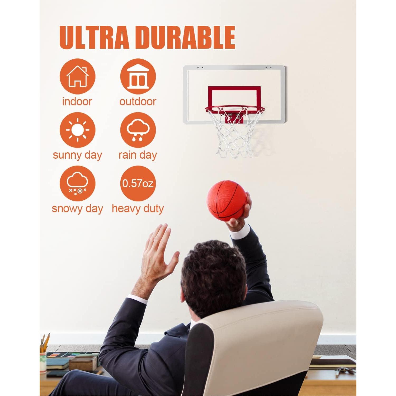 Red de Baloncesto Mini 30.48 cm XXXYYY D-THS-W-BN-W12-U 2 Piezas