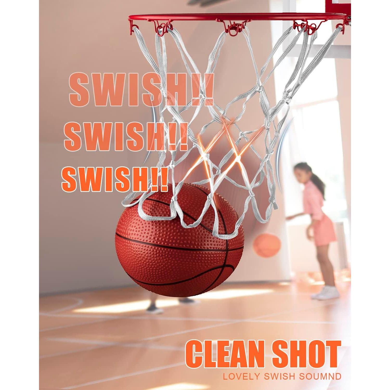 Red de Baloncesto Mini 30.48 cm XXXYYY D-THS-W-BN-W12-U 2 Piezas