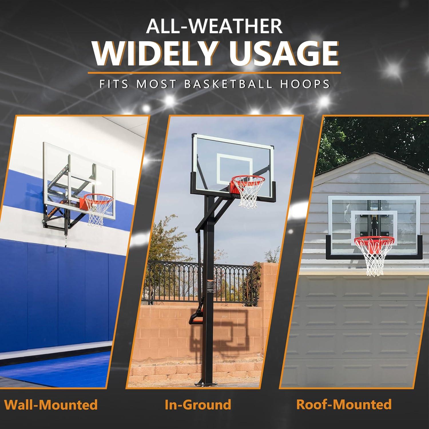 Aro de Baloncesto VosonBell 18" Resorte Simple Naranja