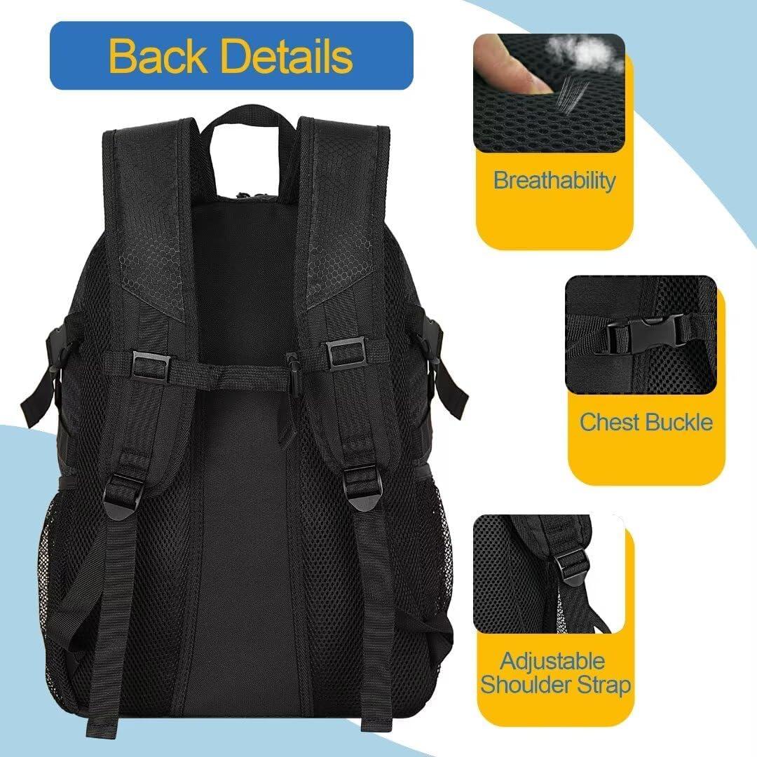 Mochila Deportiva DAFISKY para Baloncesto 30L - Compartimento para Pelota y Zapatos