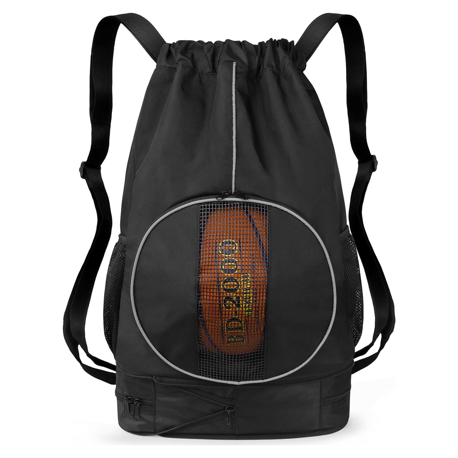 Mochila de Baloncesto SKAITU 45L con Compartimento para Zapatos