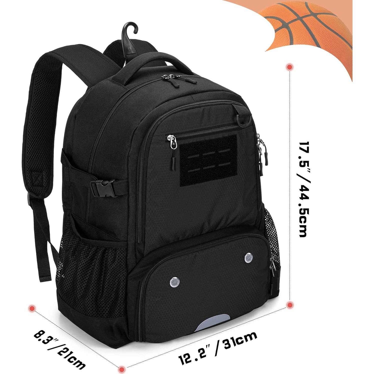 Mochila de Baloncesto DSLEAF con Compartimento para Zapatos