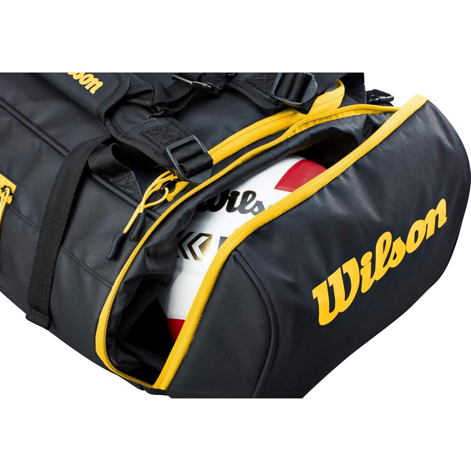 Bolsa de viaje Wilson AVP 59.7x38.1cm - Negro/Amarillo