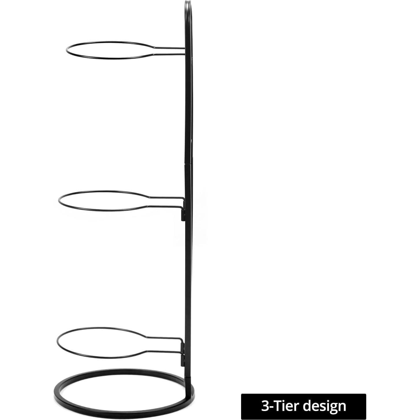 Estante de Almacenamiento Vertical QWORK para Balones - 3 Niveles