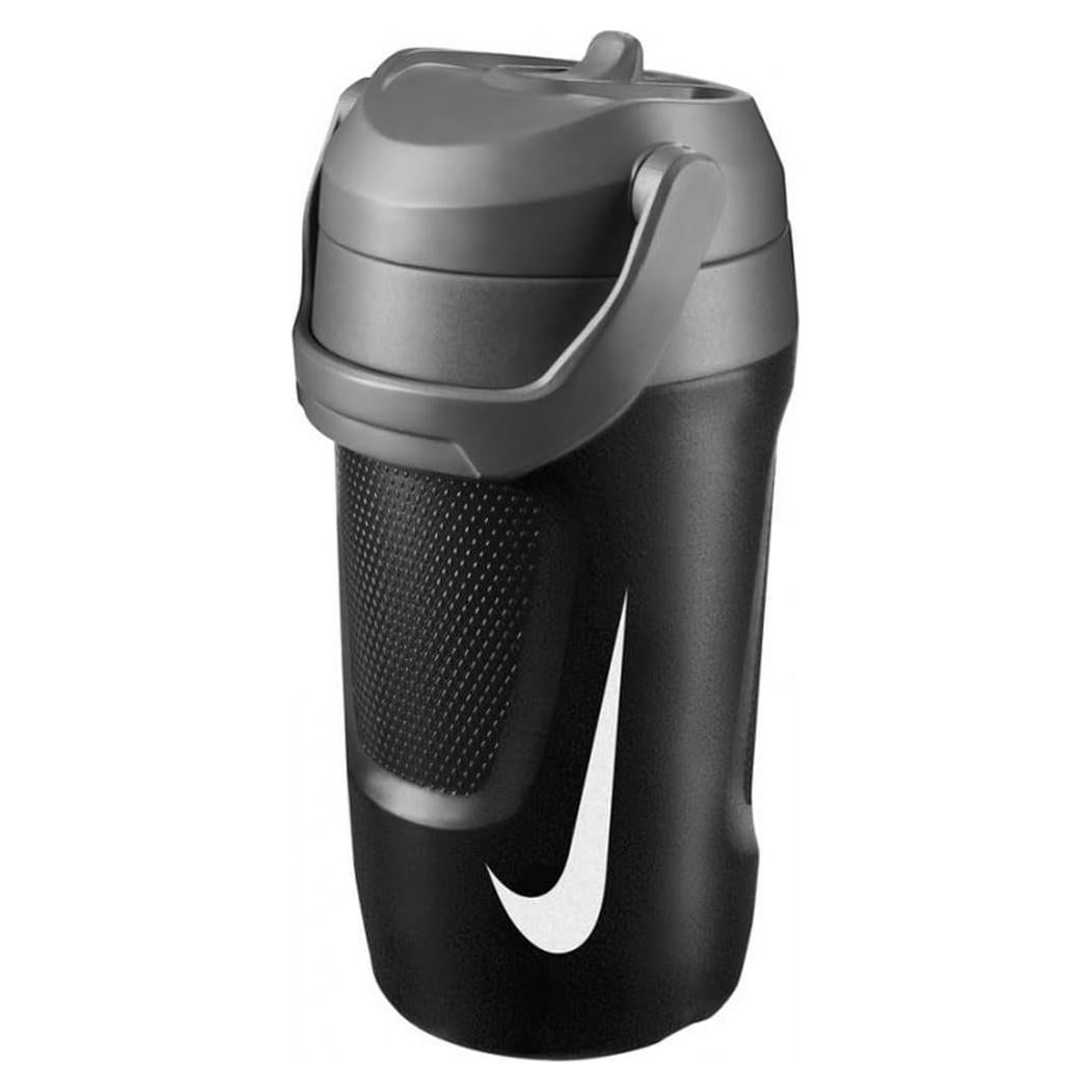 Jarra Aislada Nike Fuel 1.89L Negra y Blanca para Fitness