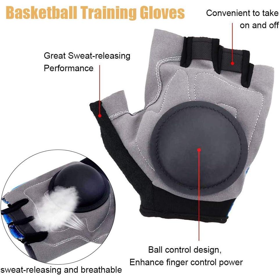 Guantes de Drible de Baloncesto Wrzbest - Talla Única, Antideslizantes