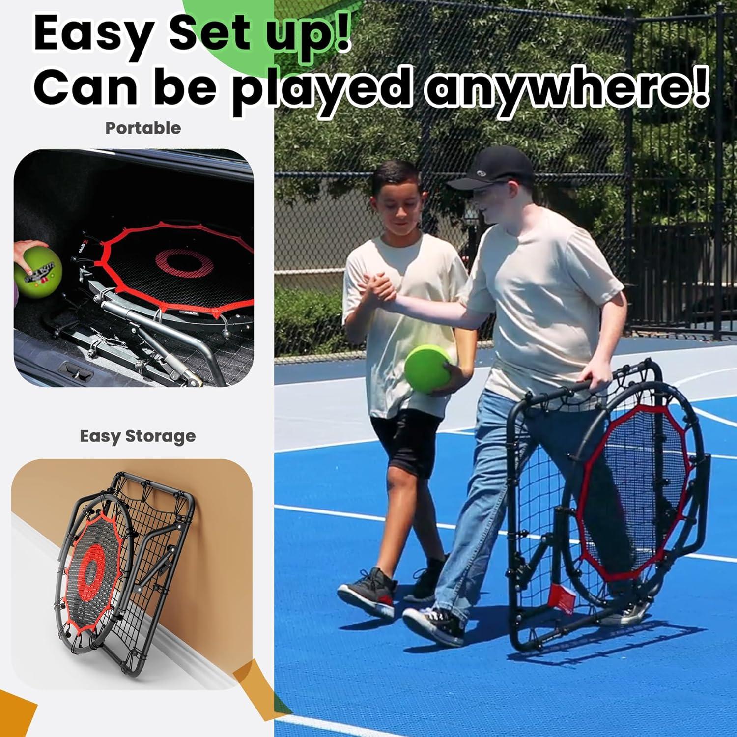 Reductor de Rebote IE Sports 3x3 Metros Entrenamiento Multi-Deporte