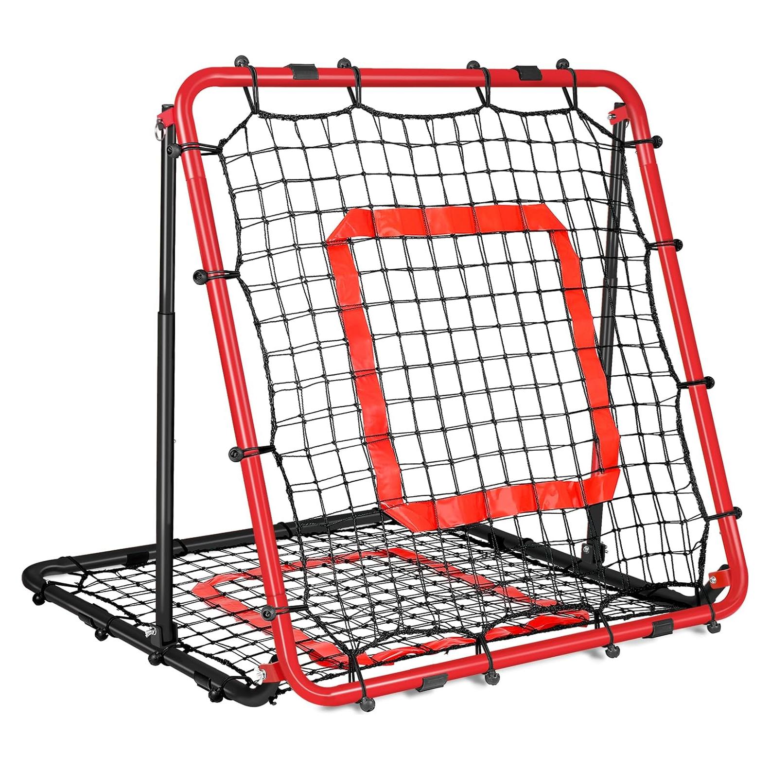 Red de Rebote Multi-Deporte BaseGoal 85x85 cm Ajustable
