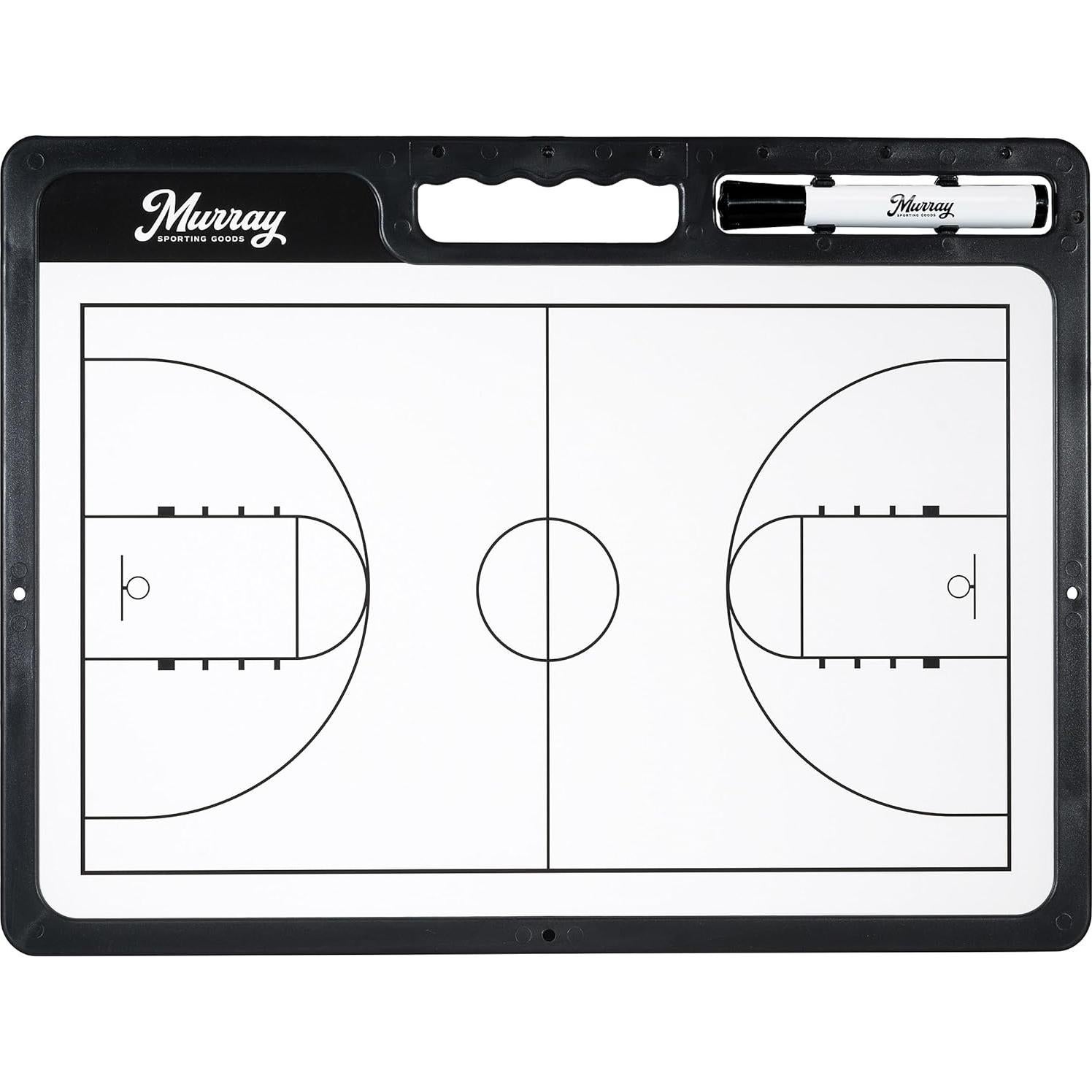 Pizarra Blanca Premium Murray para Entrenadores de Baloncesto 42x31.75cm