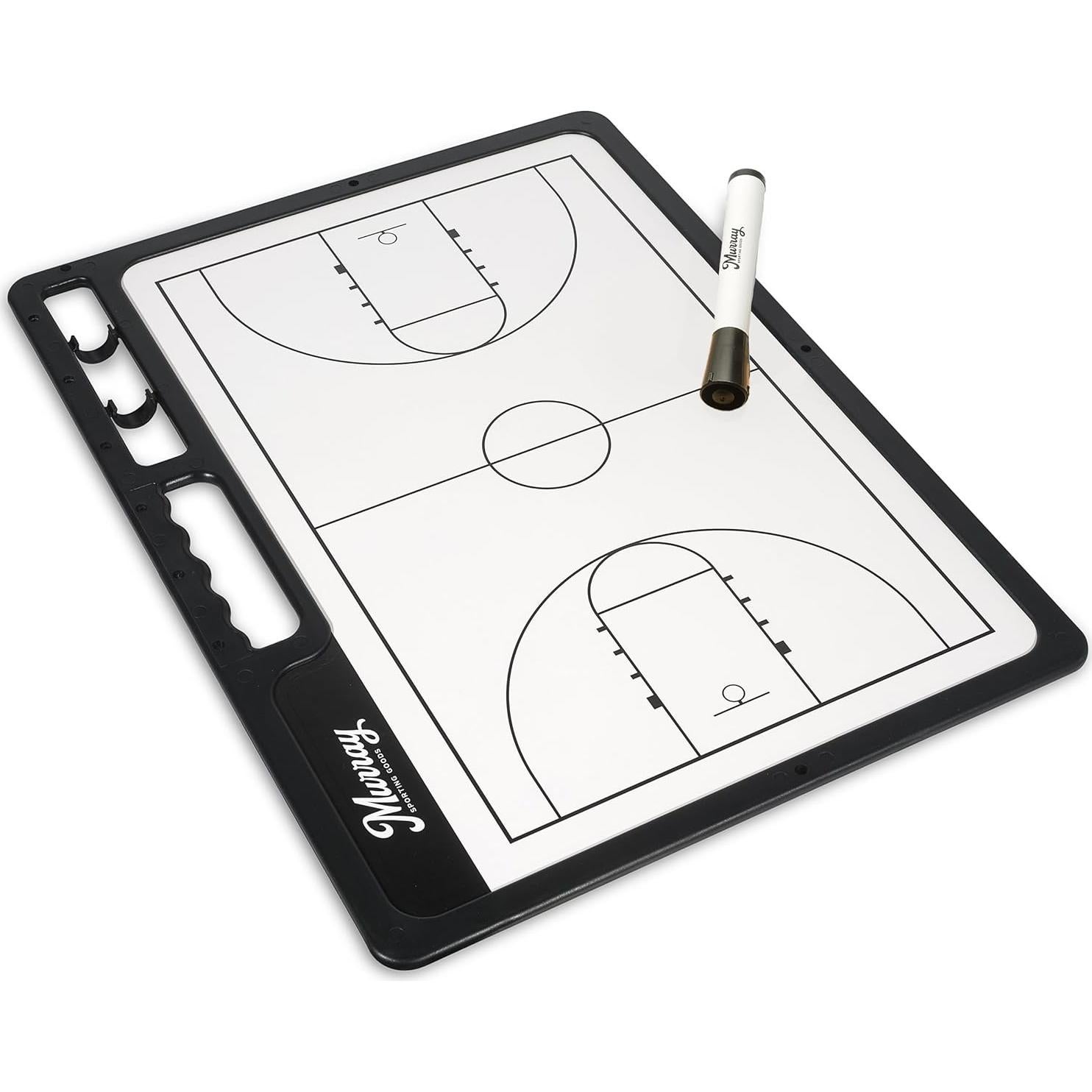 Pizarra Blanca Premium Murray para Entrenadores de Baloncesto 42x31.75cm