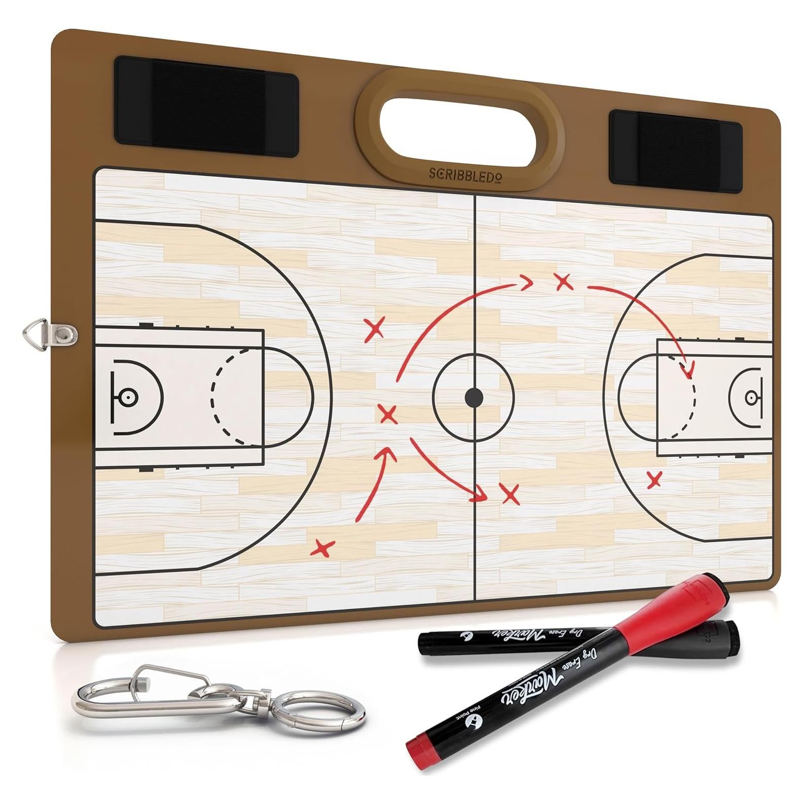 Pizarra de Entrenamiento de Baloncesto Scribbledo 27.9x38.1cm