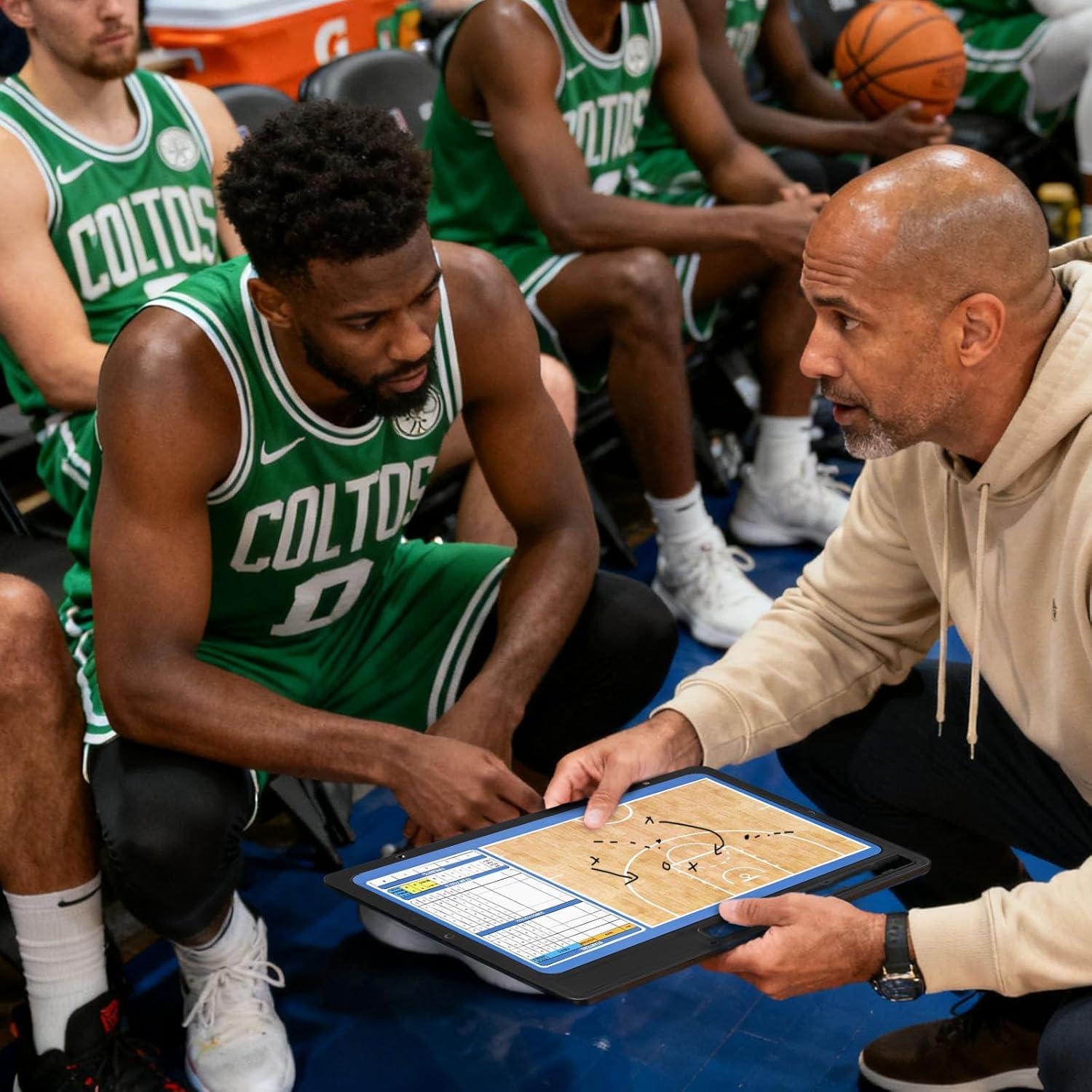 Portaplanos Borrable Baloncesto HIGHRAZON 42x31.5cm Doble Cara