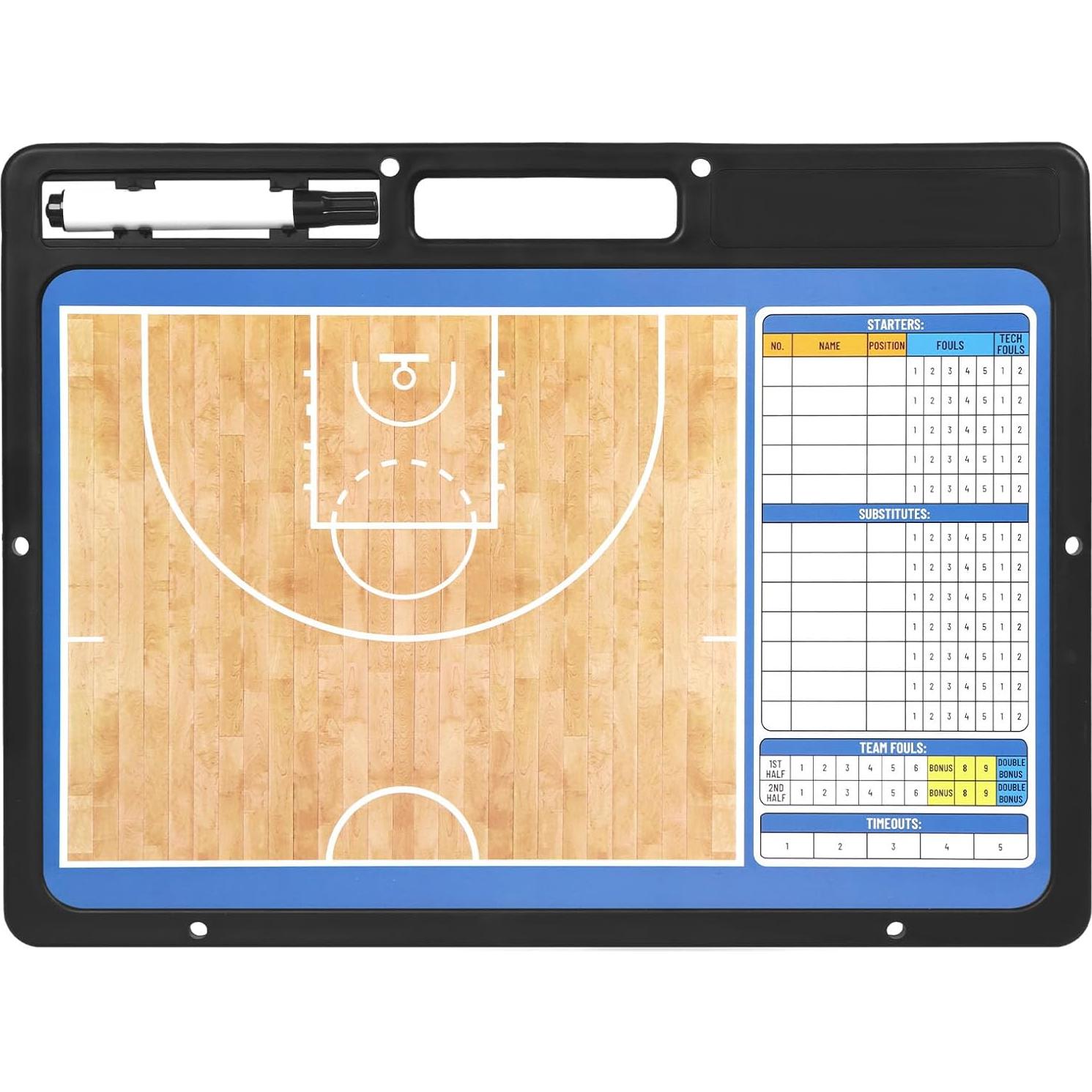 Portaplanos Borrable Baloncesto HIGHRAZON 42x31.5cm Doble Cara