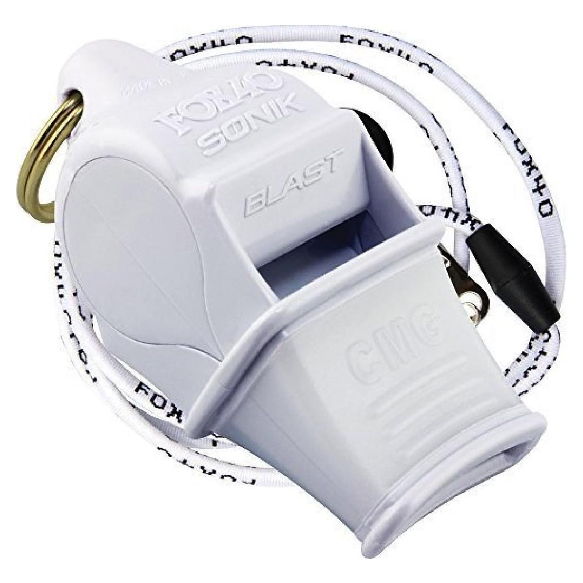 Silbato de Seguridad Fox 40 Sonik Blast Blanco 120 dB