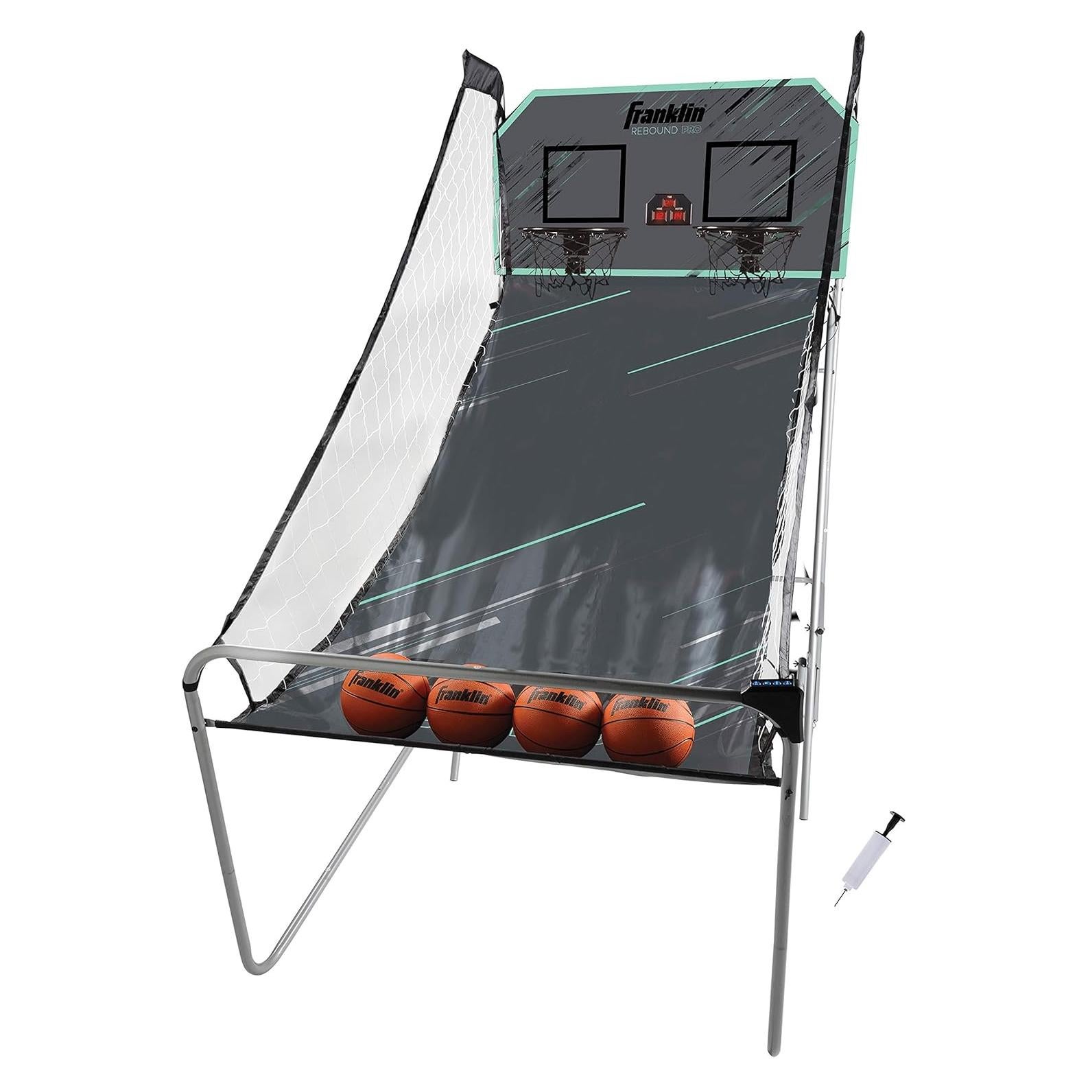 Juego de Baloncesto Doble Interior Franklin Sports - Arcade Electrónico