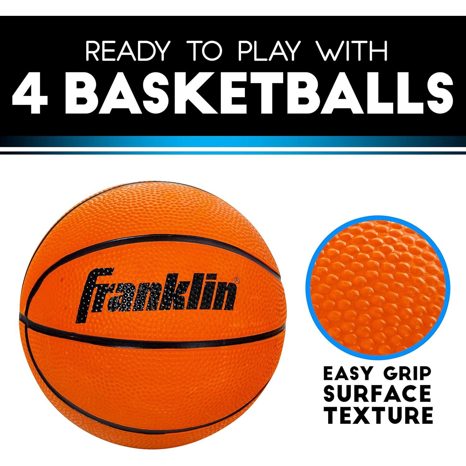 Juego de Baloncesto Doble Interior Franklin Sports - Arcade Electrónico