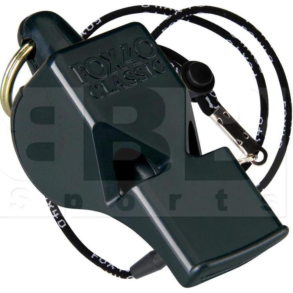 Silbato Fox 40 Classic Negro - Paquete de 3 Unidades