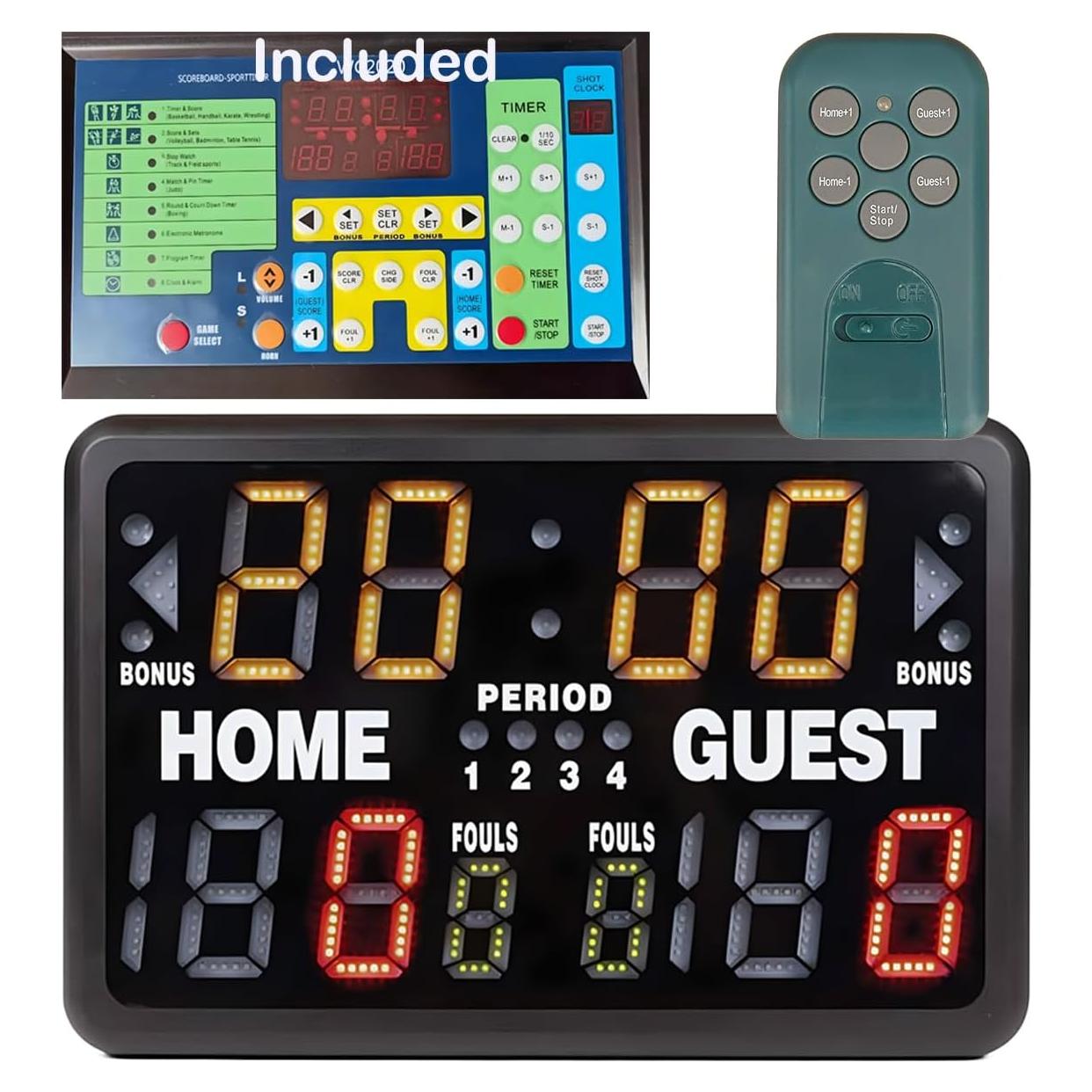 Marcador Electrónico de Mesa Audio Injector SR22 - Negro