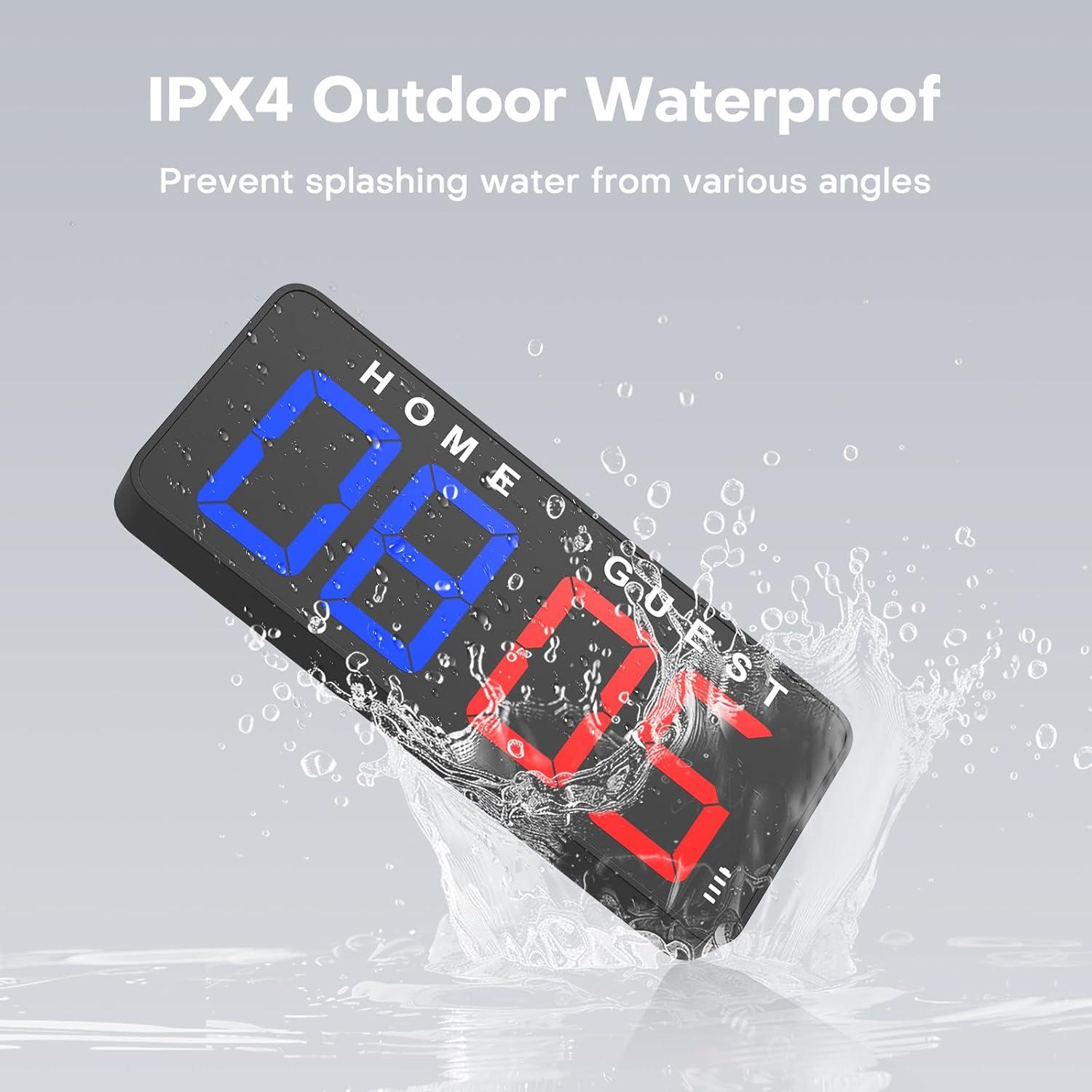 Marcador LED Digital ANJANK 11" para Juegos - Puntuación y Temporizador