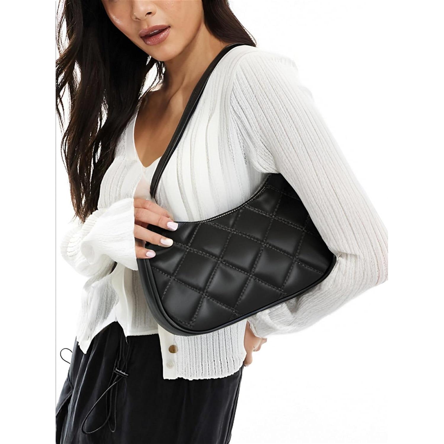 Bolso Hobo Tote Mini Clutch Yxb para Mujeres Negro
