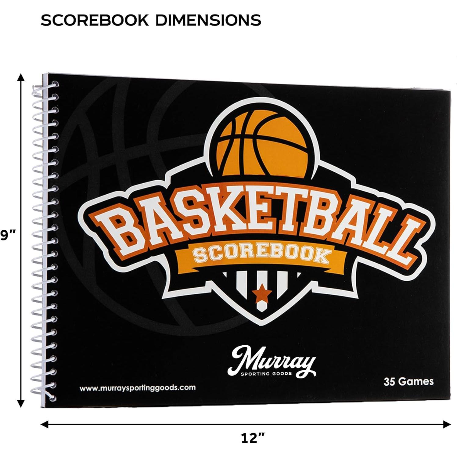 Libro de Puntuaciones de Baloncesto Murray Sporting Goods - 35 Juegos