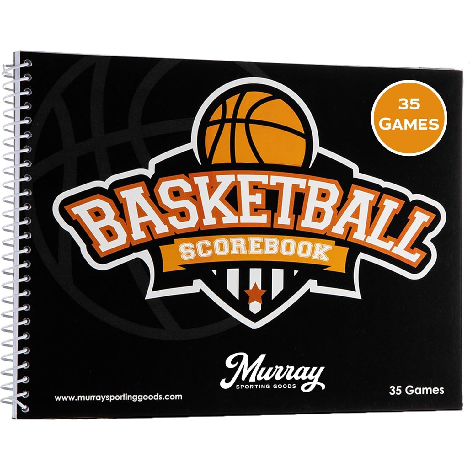 Libro de Puntuaciones de Baloncesto Murray Sporting Goods - 35 Juegos