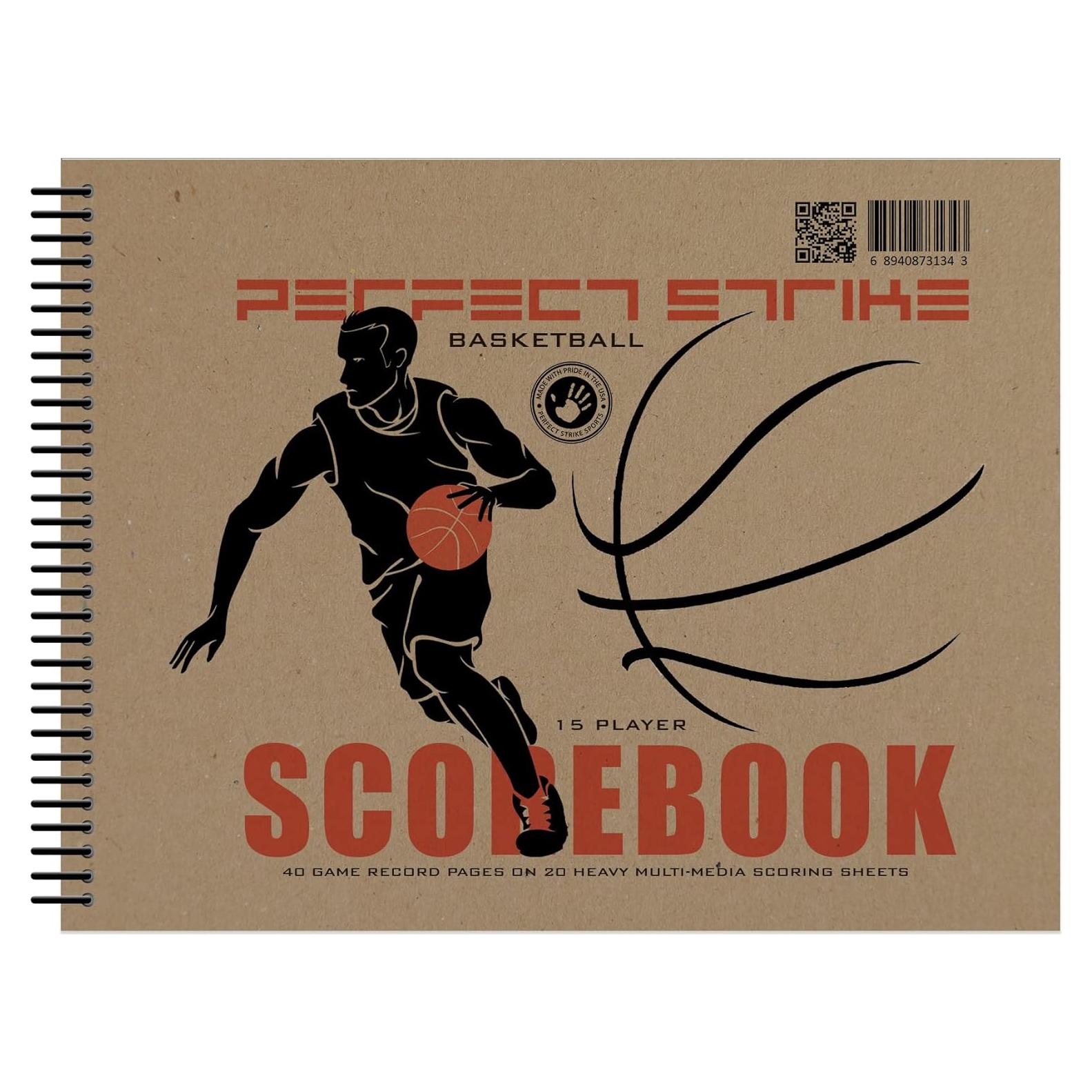 Libro de Puntuación de Baloncesto Perfect Strike Resistente 21.6x27.9cm