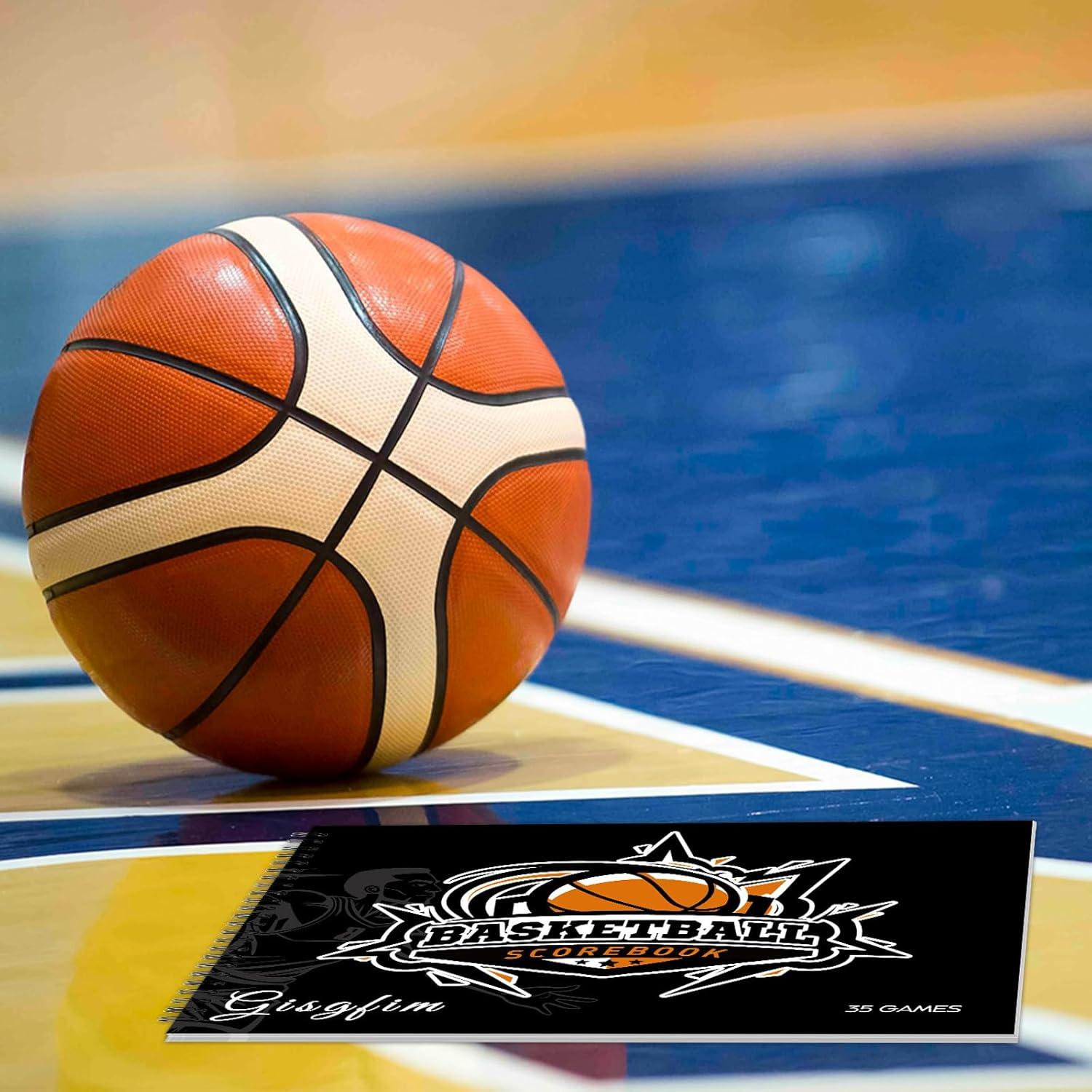 Libro de Puntuación de Baloncesto Gisgfim - 4 Libros 35 Juegos