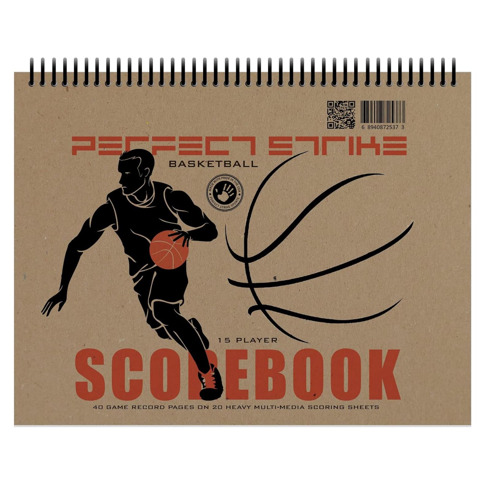 Libro de Puntuación de Baloncesto Perfect Strike Resistente 21.6x27.9cm