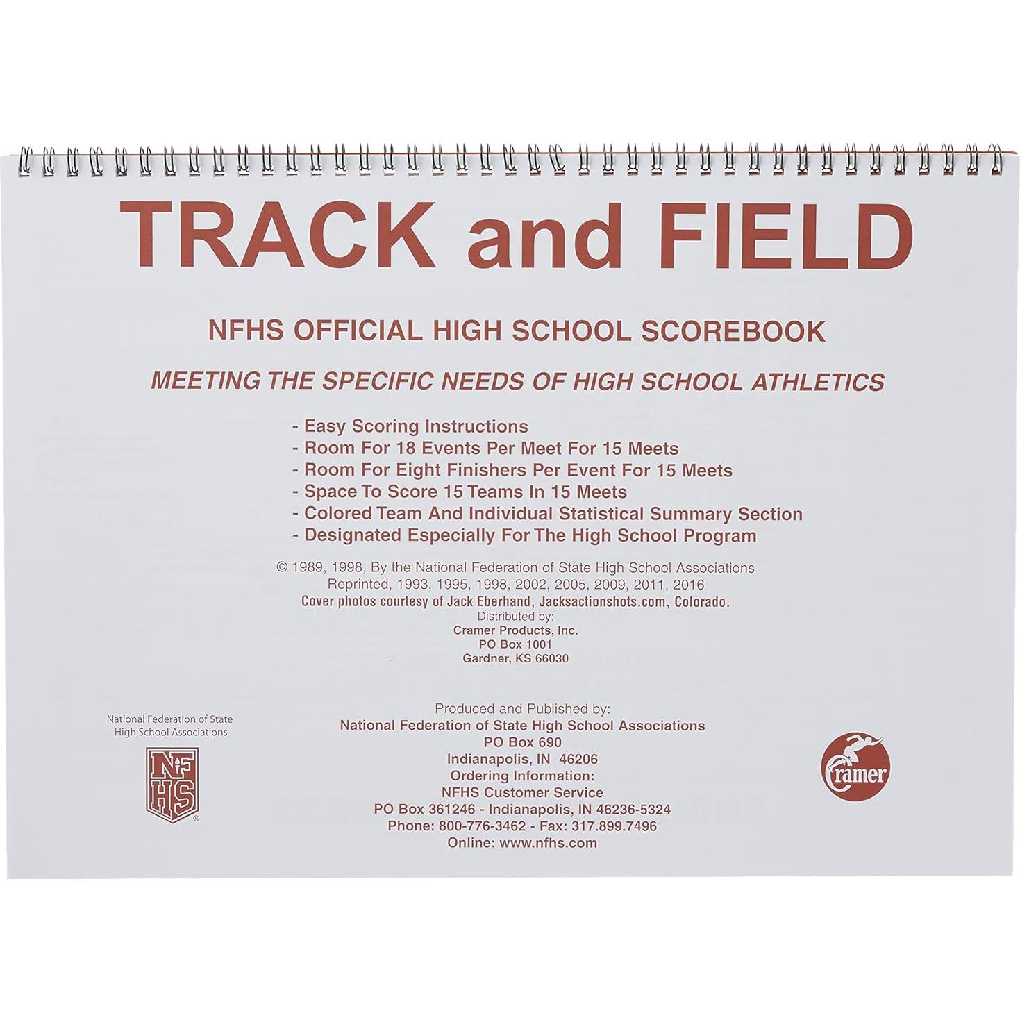 Libros de Puntuación Cramer para Fútbol, Voleibol y Más