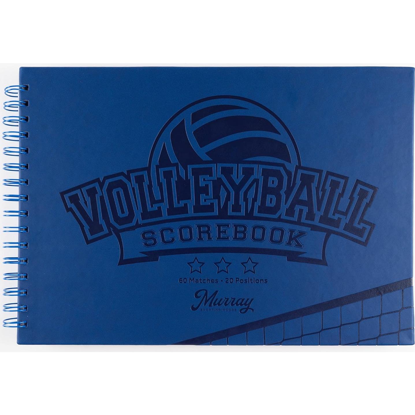 Libro de Puntuación de Voleibol Premium Murray 60 Partidos