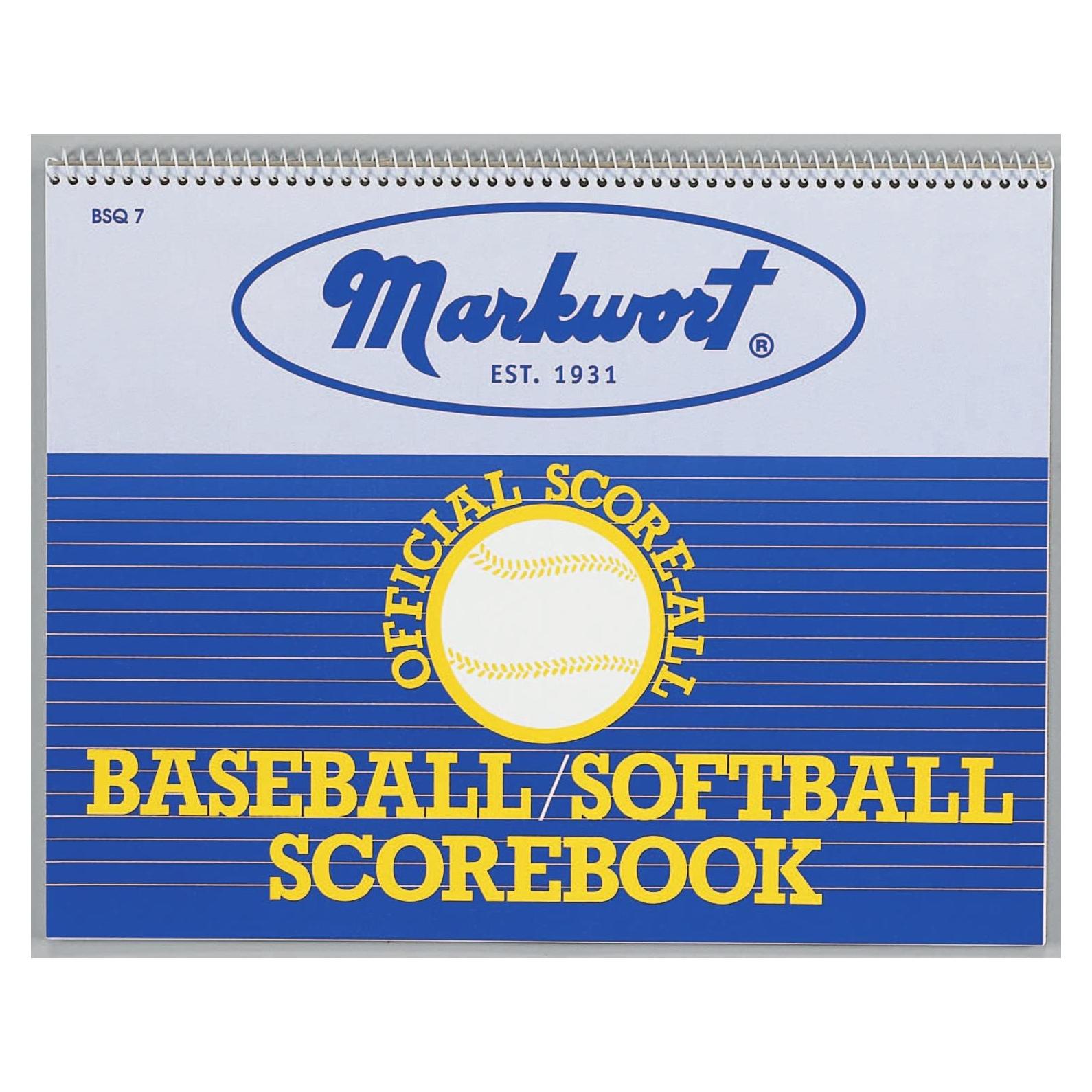 Libro de Puntuaciones de Béisbol y Softbol Markwort - 23 Juegos