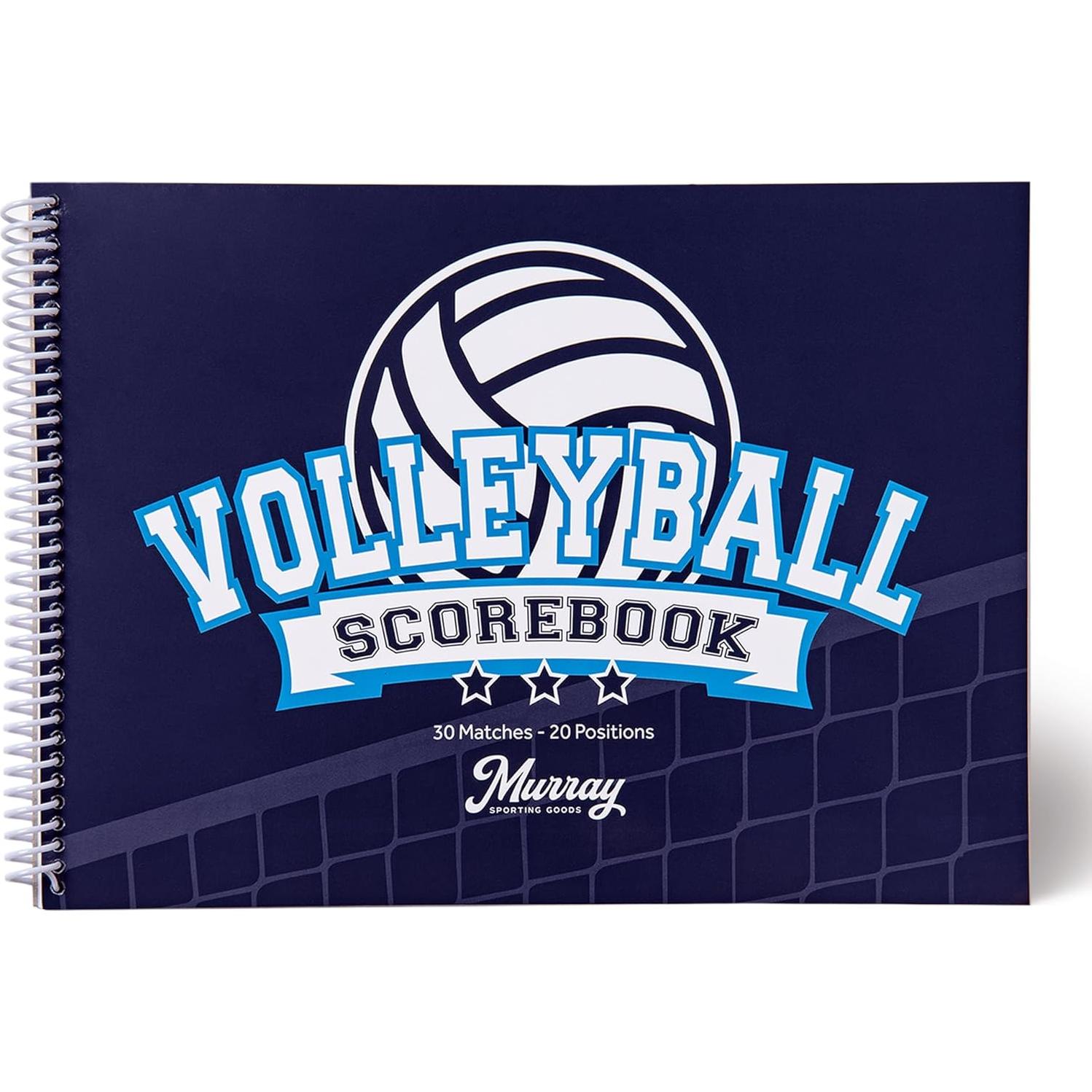 Libro de Puntuación de Voleibol Murray Sporting Goods - 30 Partidos