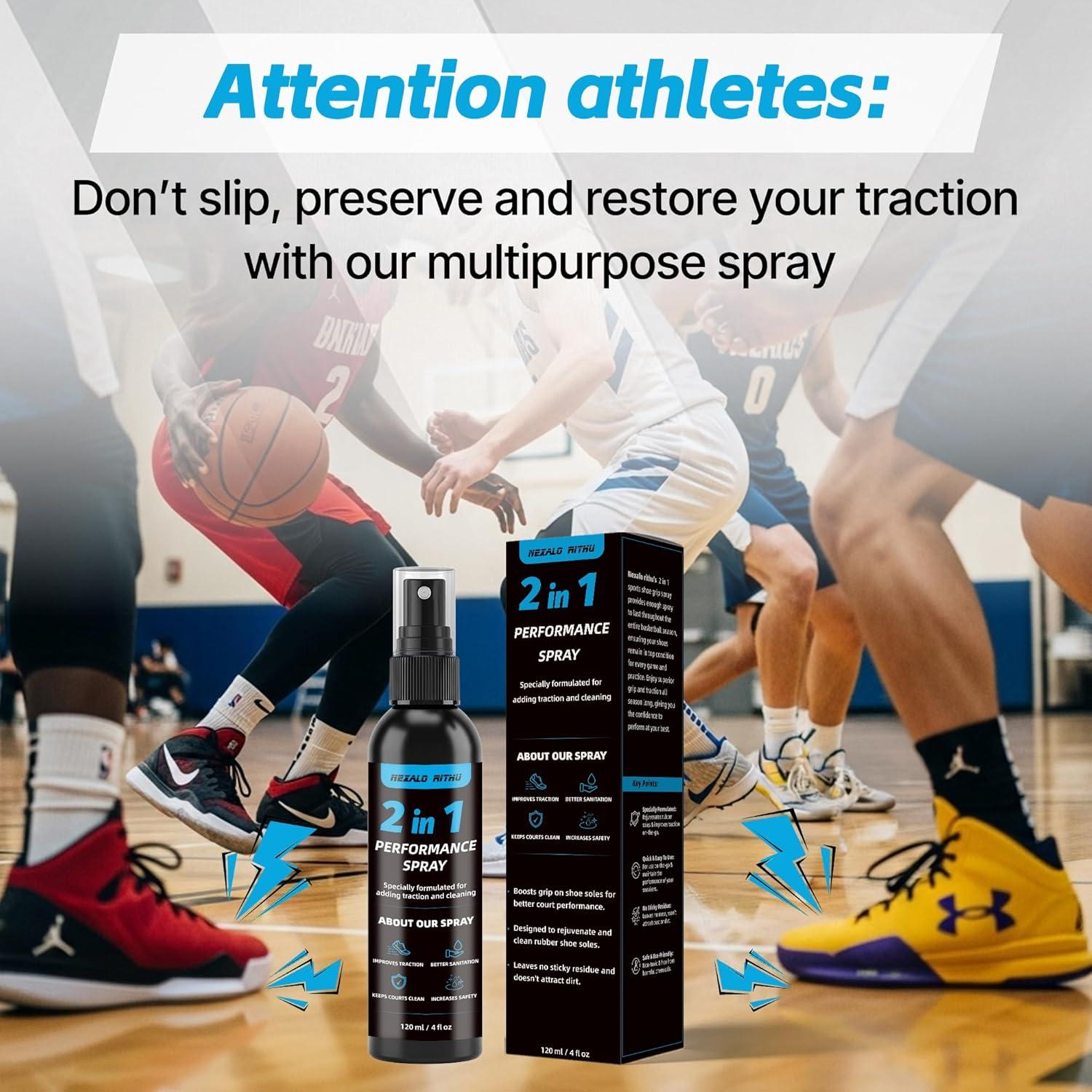 Spray de Agarre Antideslizante Nexalo Rithu 4 oz para Zapatillas