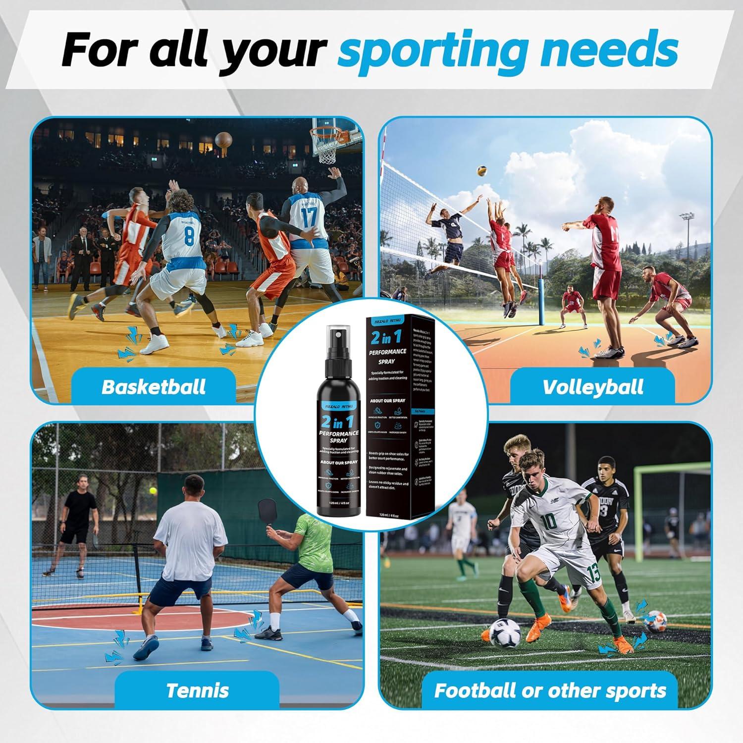 Spray de Agarre Antideslizante Nexalo Rithu 4 oz para Zapatillas