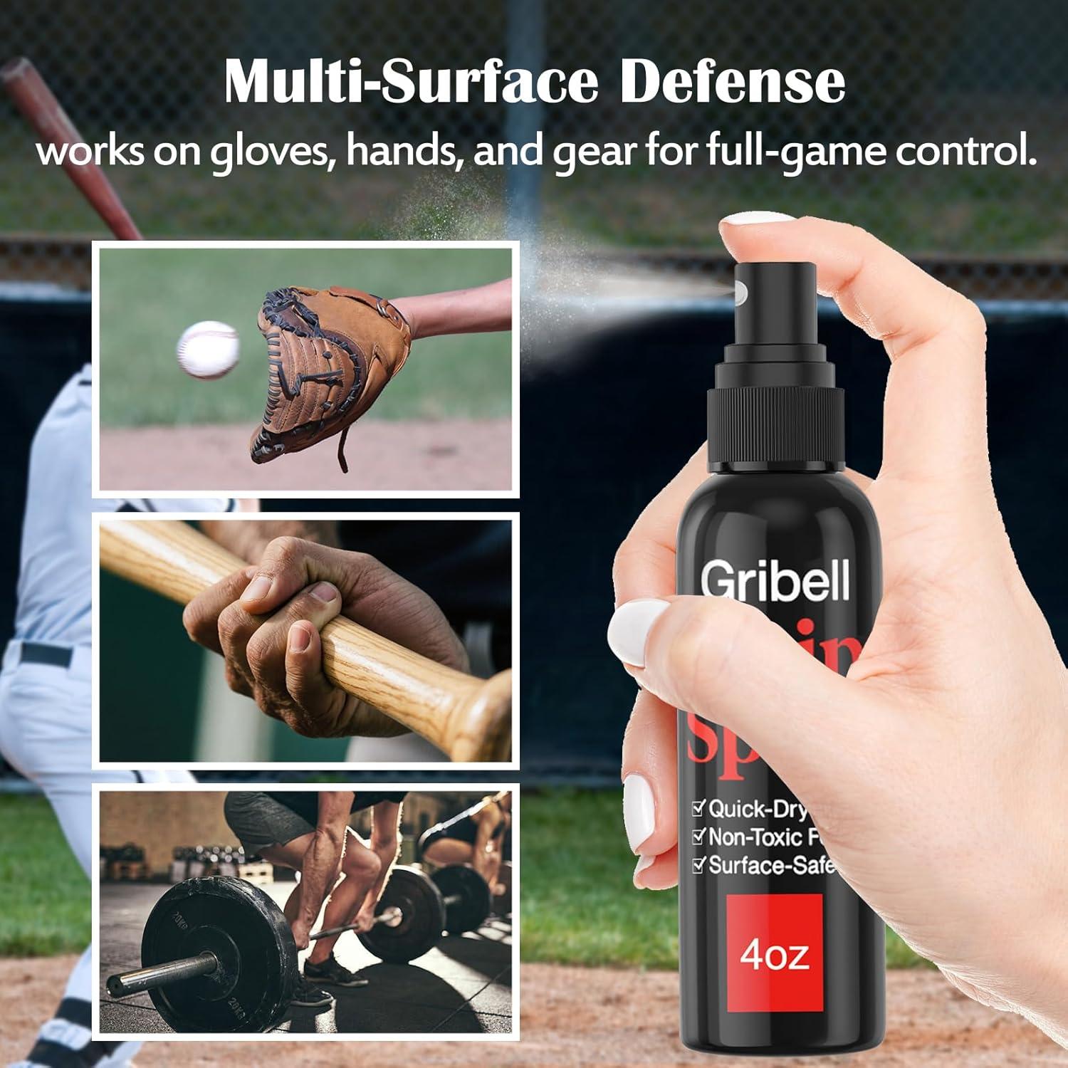 Spray Antideslizante Gribell 4oz para Fútbol y Baloncesto