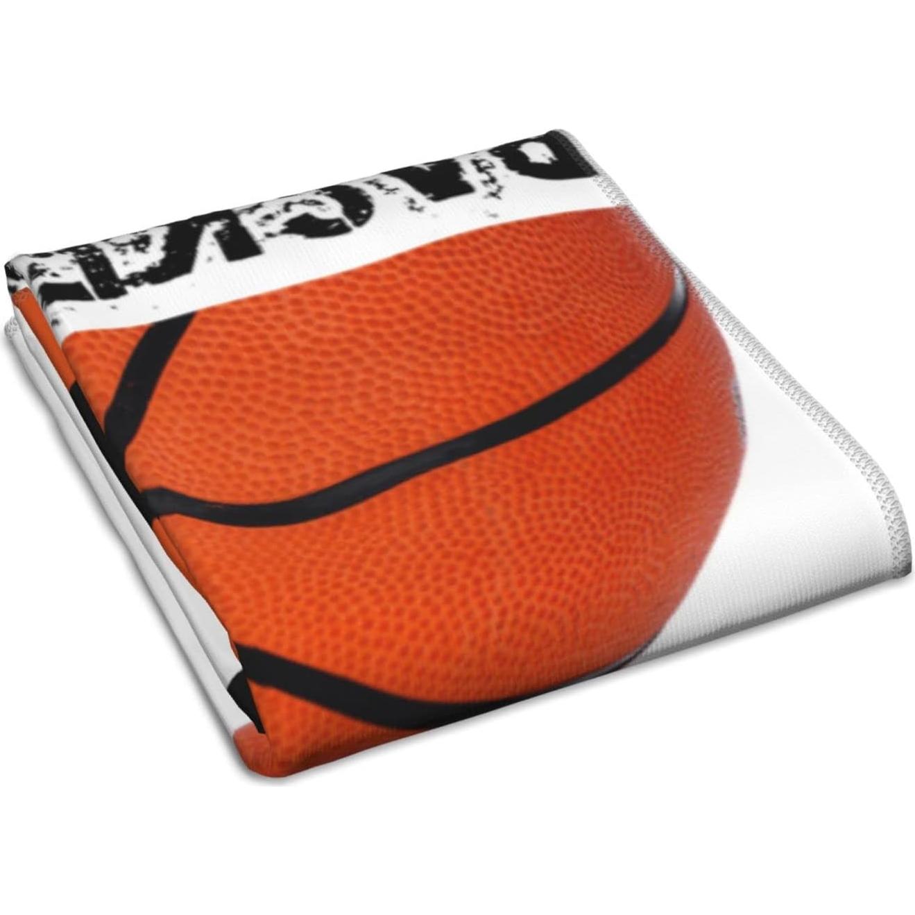 Toalla de Mano Bassyil Microfibra 30x70cm Baloncesto