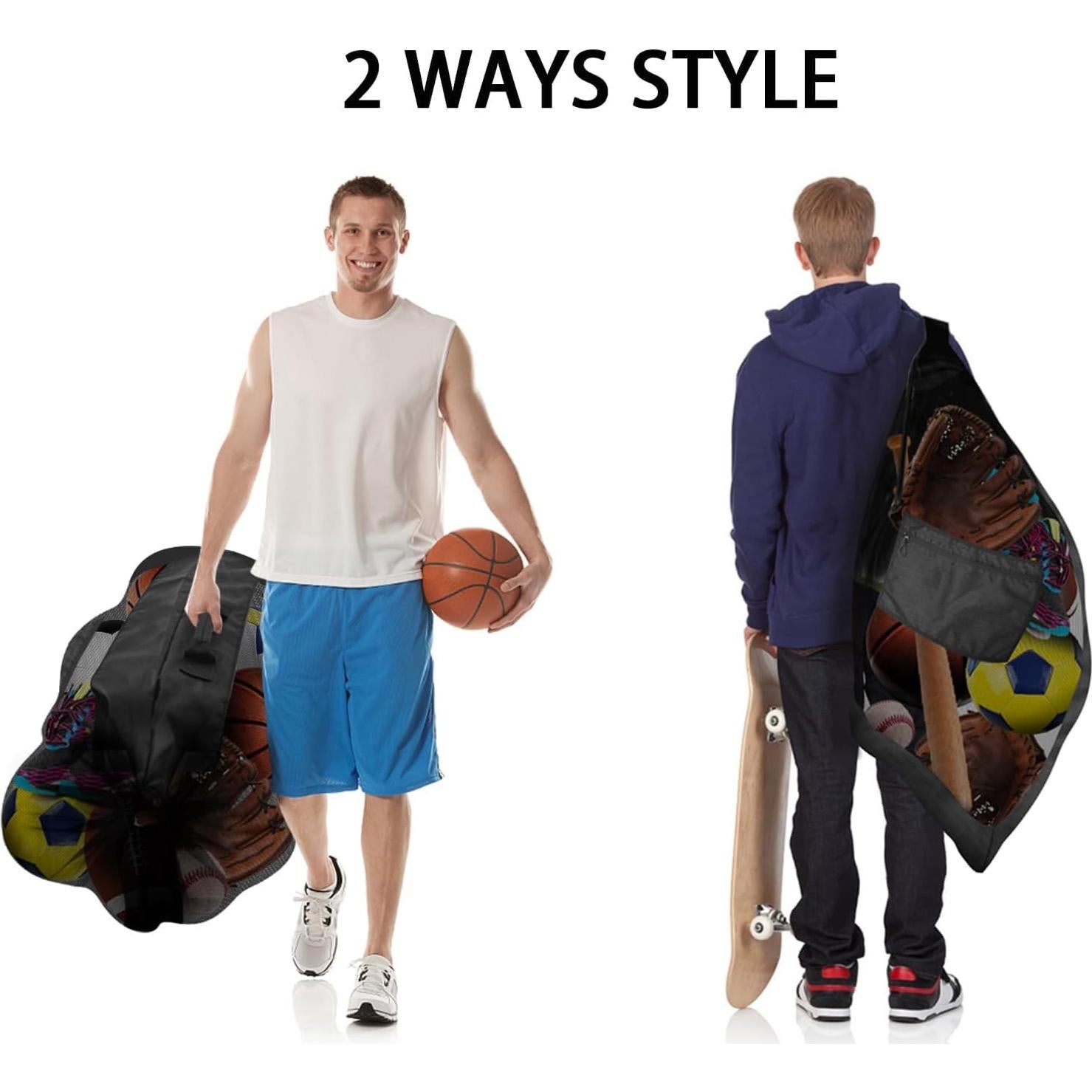 Bolsa de Balones Extra Grande BROTOU 76.2x101.6 cm Malla