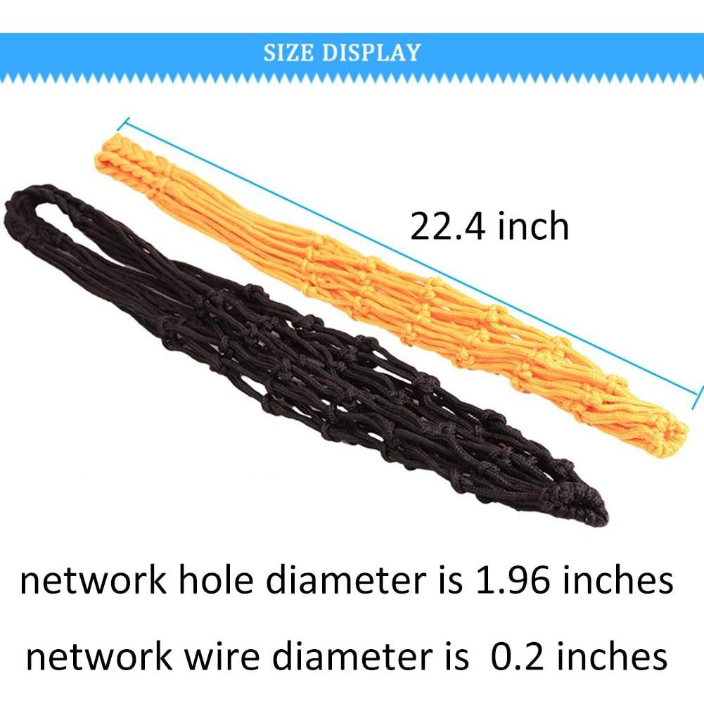 Bolsa de Red para Balones EastyGold - 2 Unidades Negra