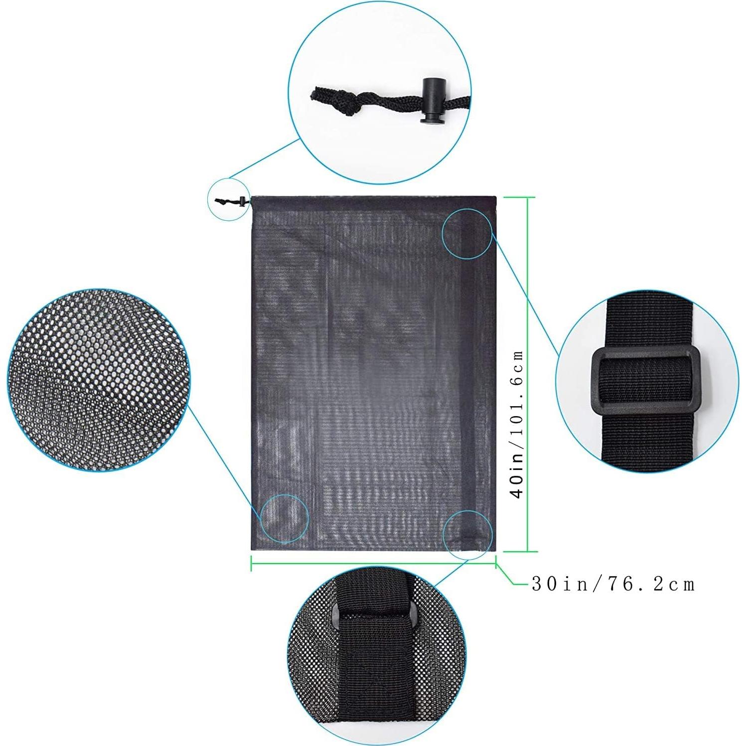 Bolsa de Malla para Balones Deportivos Genérico 76x102 cm