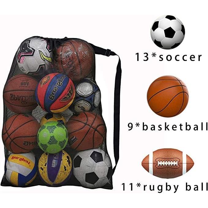 Bolsa de Malla para Balones Deportivos Genérico 76x102 cm