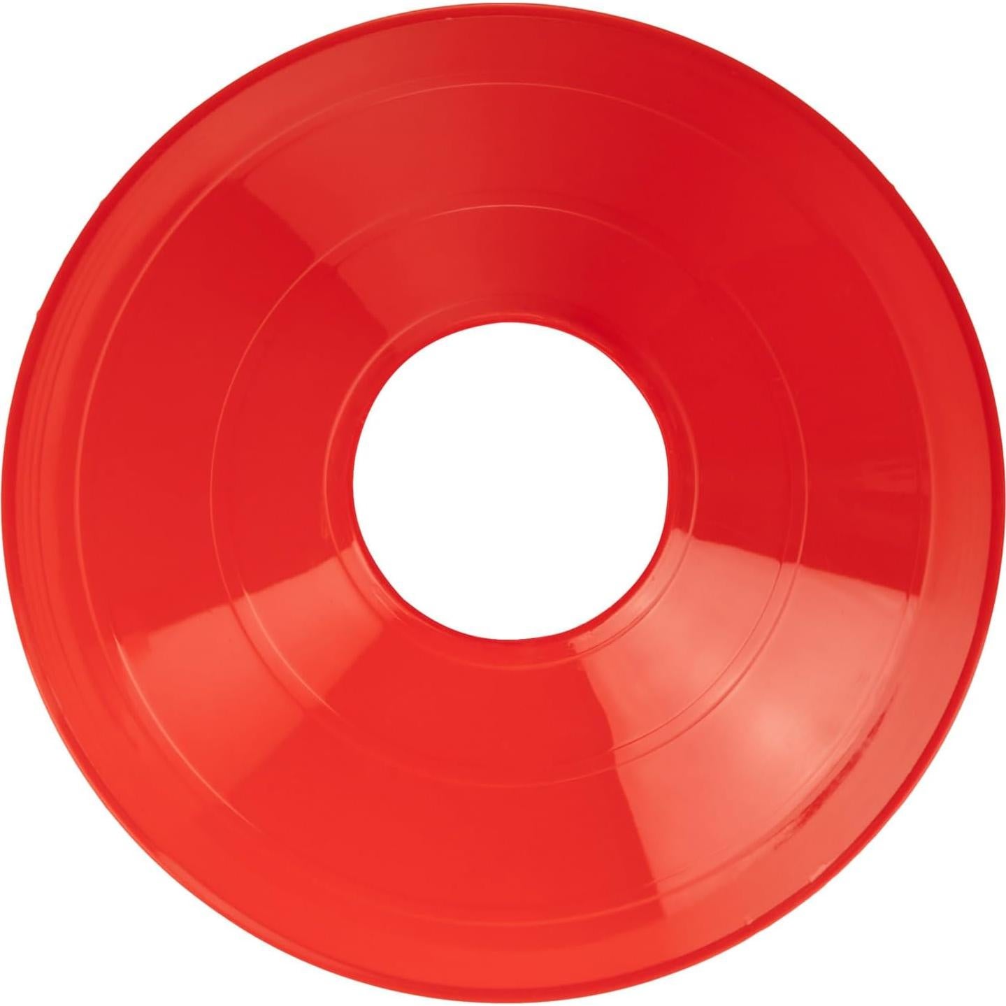 Conjunto de 25 Conos Rojos Champion Sports con Bolsa de Malla