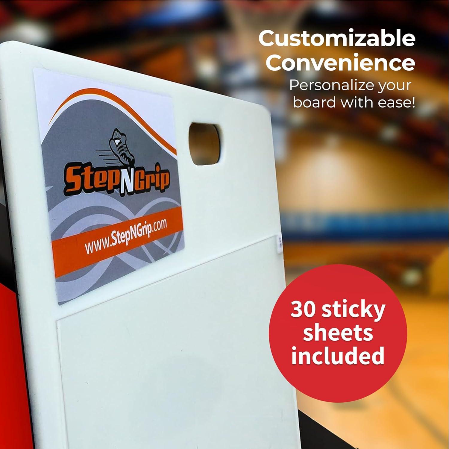 Alfombrilla Adhesiva de Baloncesto StepNGrip 38.1x45.7cm 30 Hojas